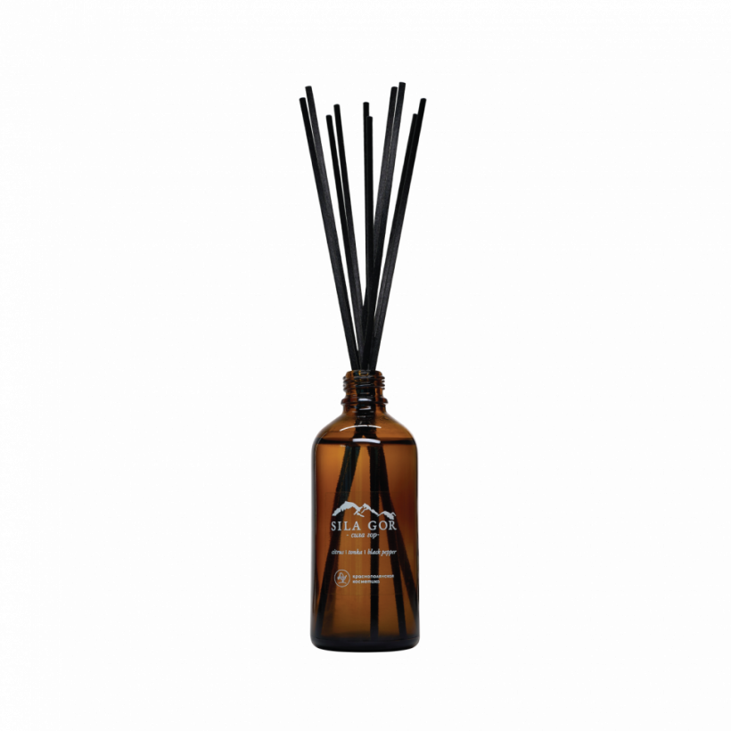 Аромадиффузор Sila gor №1 Citrus, Tonka, Black Pepper, 100 мл