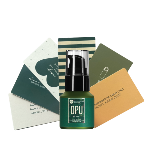 Крем-флюид для кожи вокруг глаз OPU + набор наклеек OPU 3